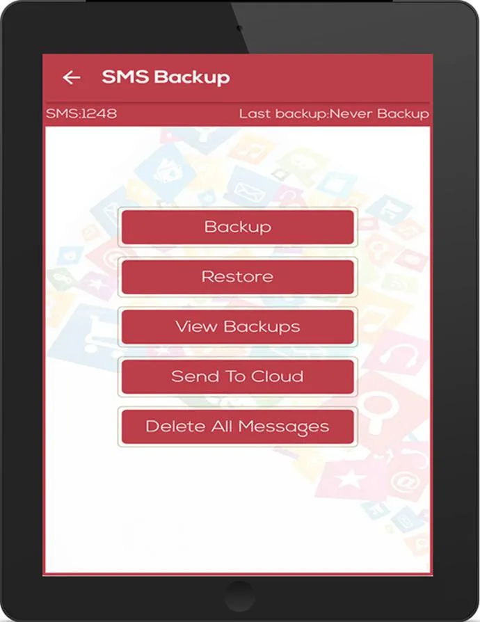 Rapid Backup & Restore - SMS,  | Indus Appstore | Screenshot