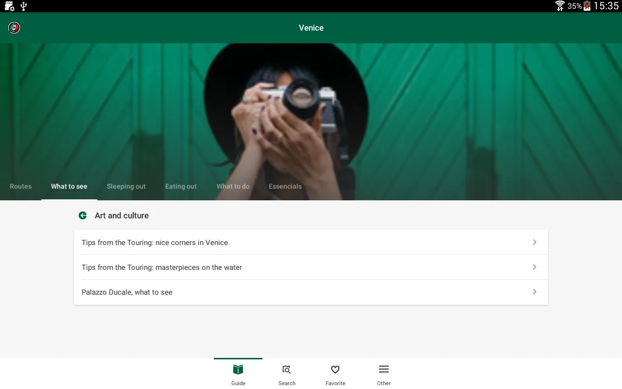 Venice Touring Guide | Indus Appstore | Screenshot