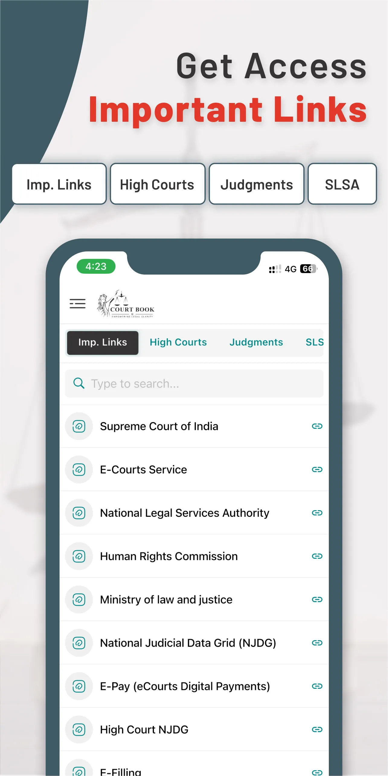 Court Book: Bare Acts & News | Indus Appstore | Screenshot