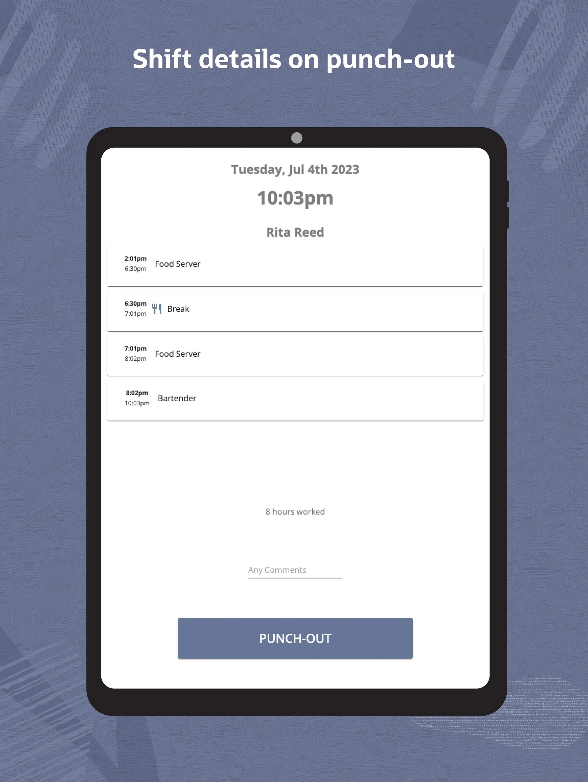 NetSuite Time Clock | Indus Appstore | Screenshot