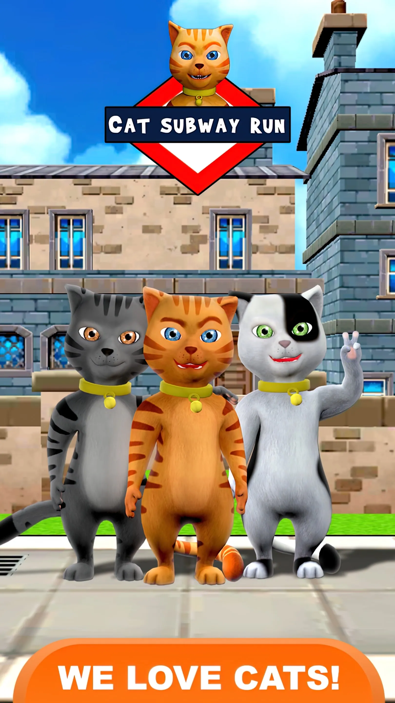 Cat Leo Run - Talking Cat Run | Indus Appstore | Screenshot