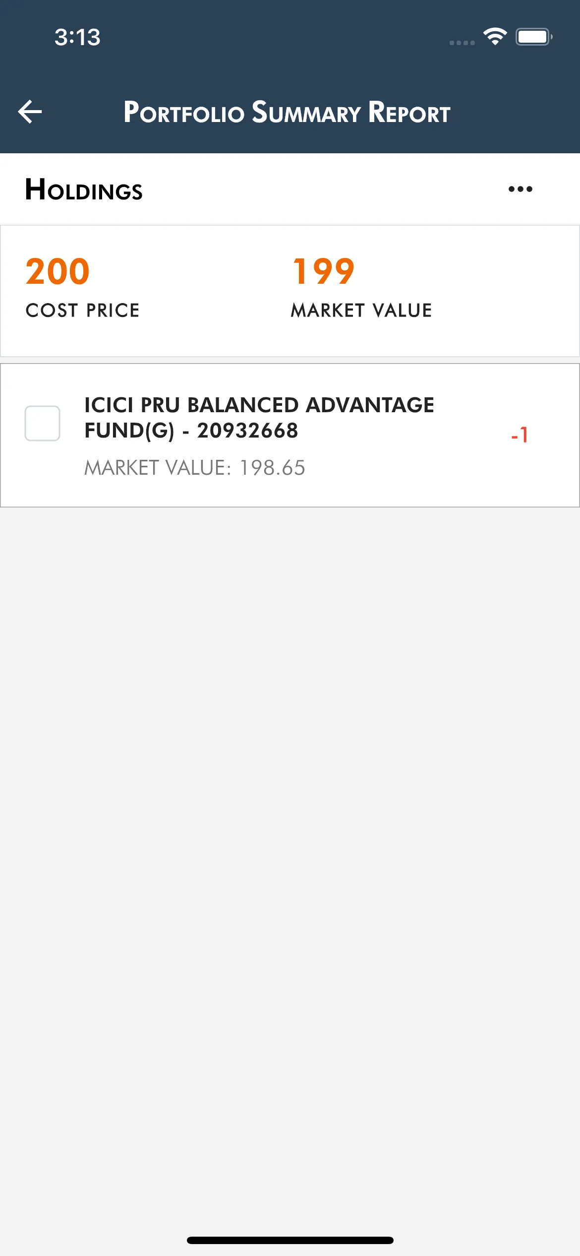 Bluechip MF Online | Indus Appstore | Screenshot