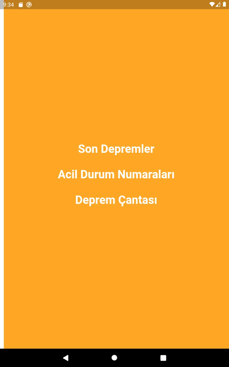 Buradayım! Deprem düdüğü | Indus Appstore | Screenshot