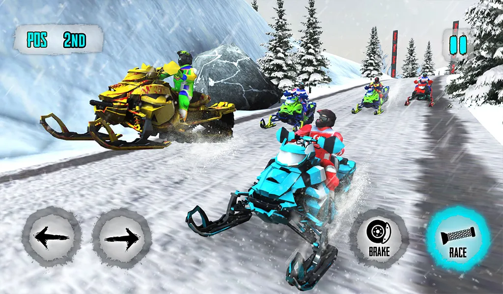 Snowmobile Games: Snow Trail | Indus Appstore | Screenshot