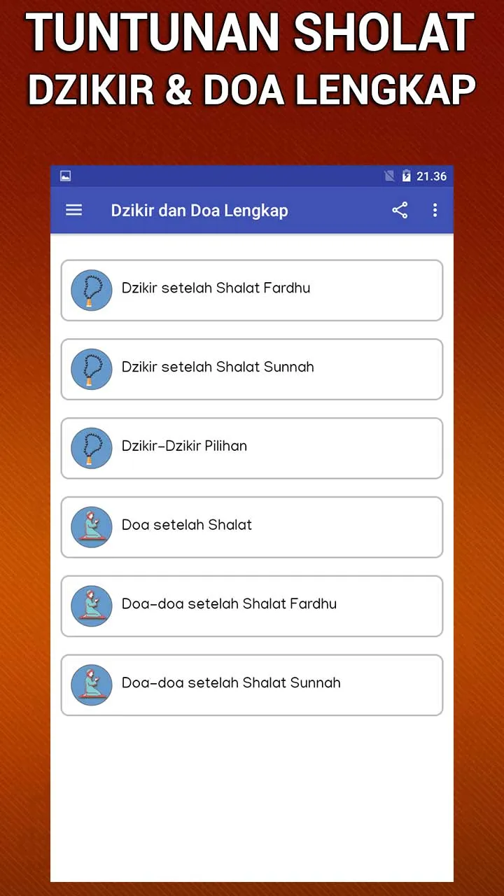 Dzikir dan Doa Setelah Sholat  | Indus Appstore | Screenshot