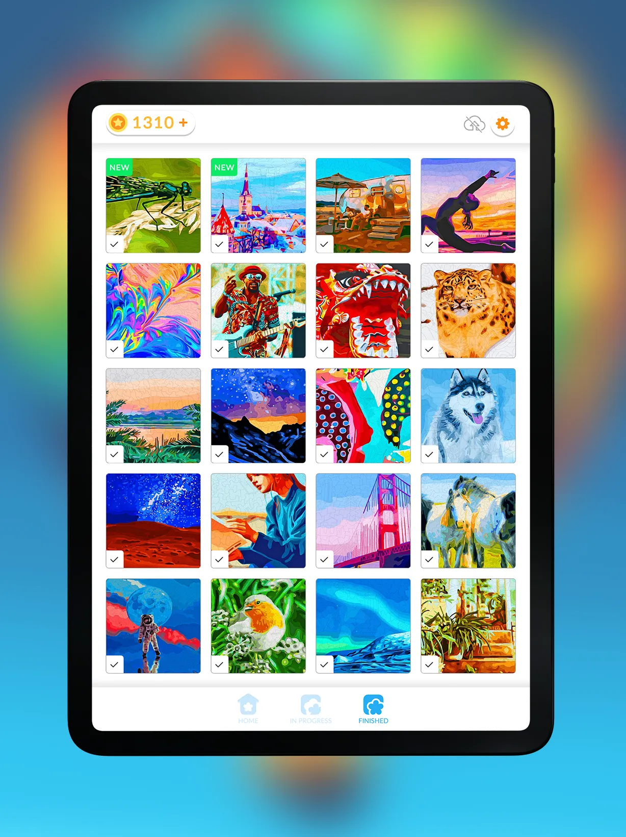 Puzzle by Numbers | Indus Appstore | Screenshot