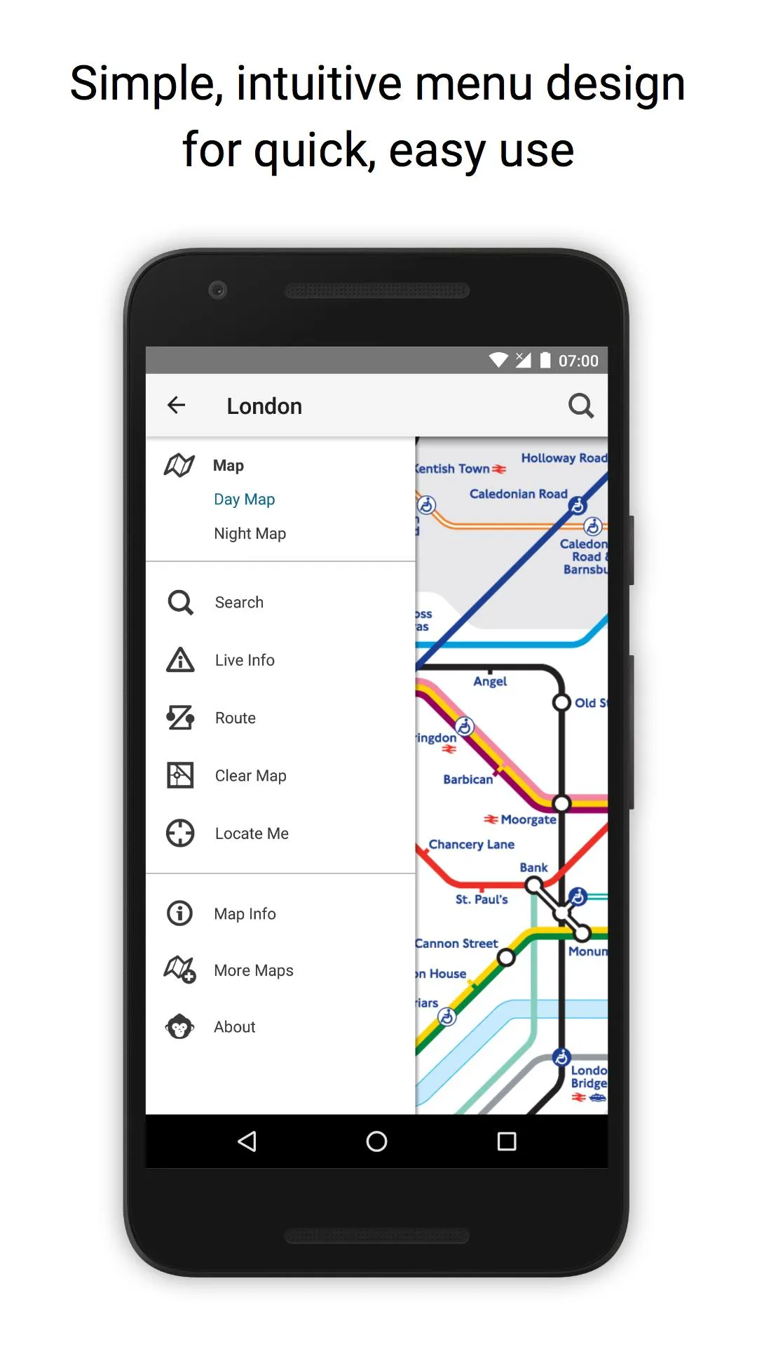 Tube Map London Underground | Indus Appstore | Screenshot