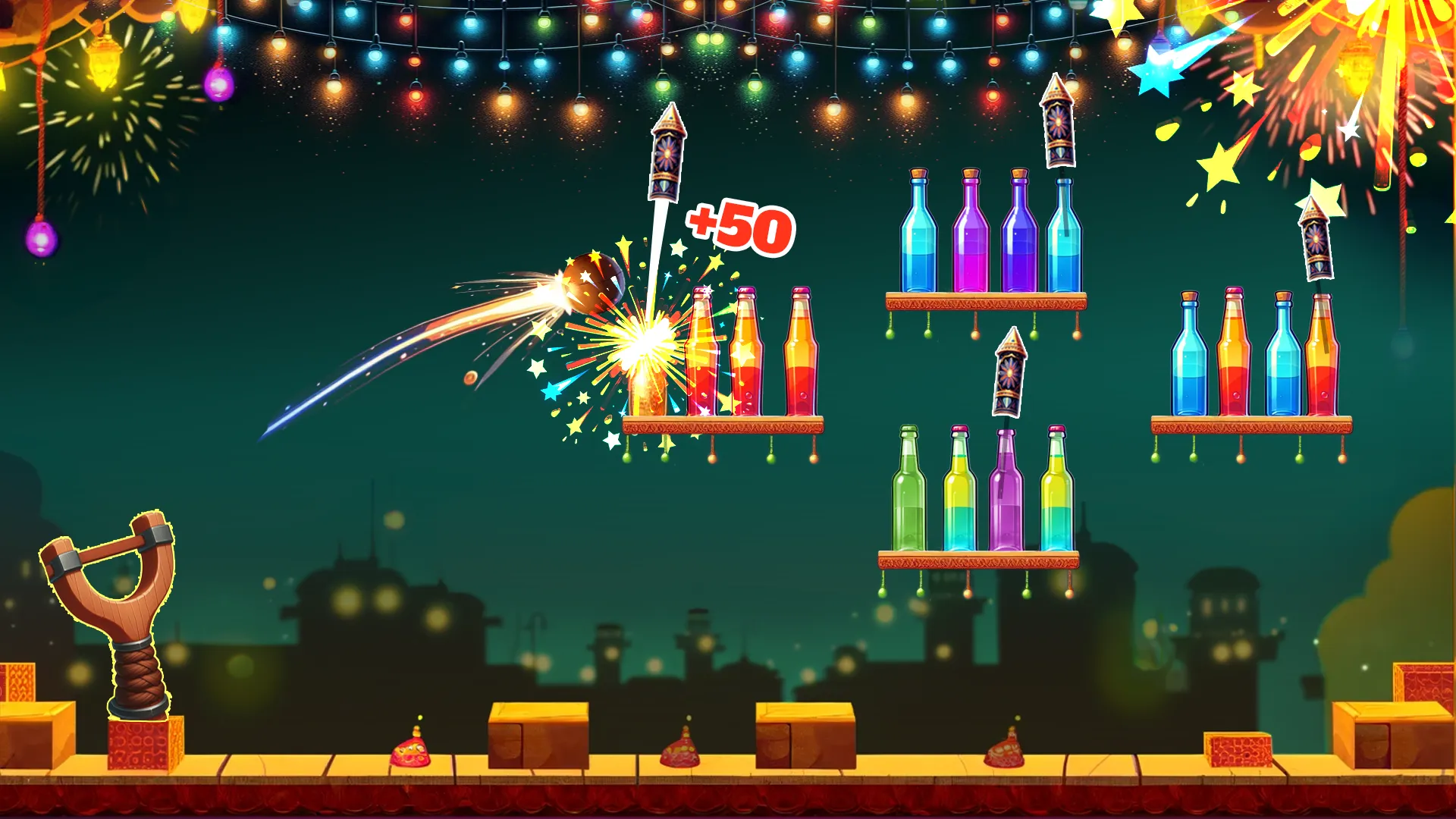 Bottle Shooting Game | Indus Appstore | Screenshot