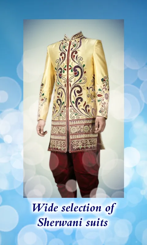 Men Sherwani Montage Maker | Indus Appstore | Screenshot