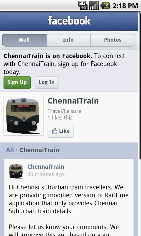 Chennai Trains | Indus Appstore | Screenshot