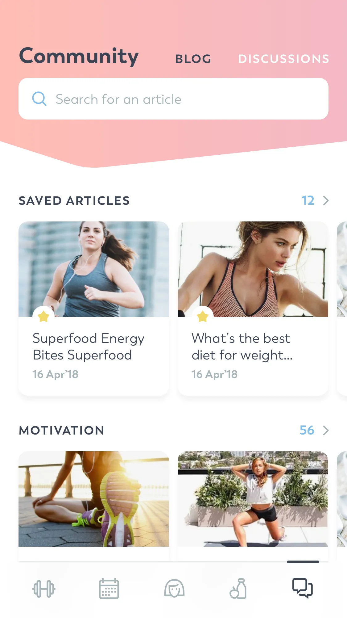 StrongHer: Fitness, Yoga, Diet | Indus Appstore | Screenshot