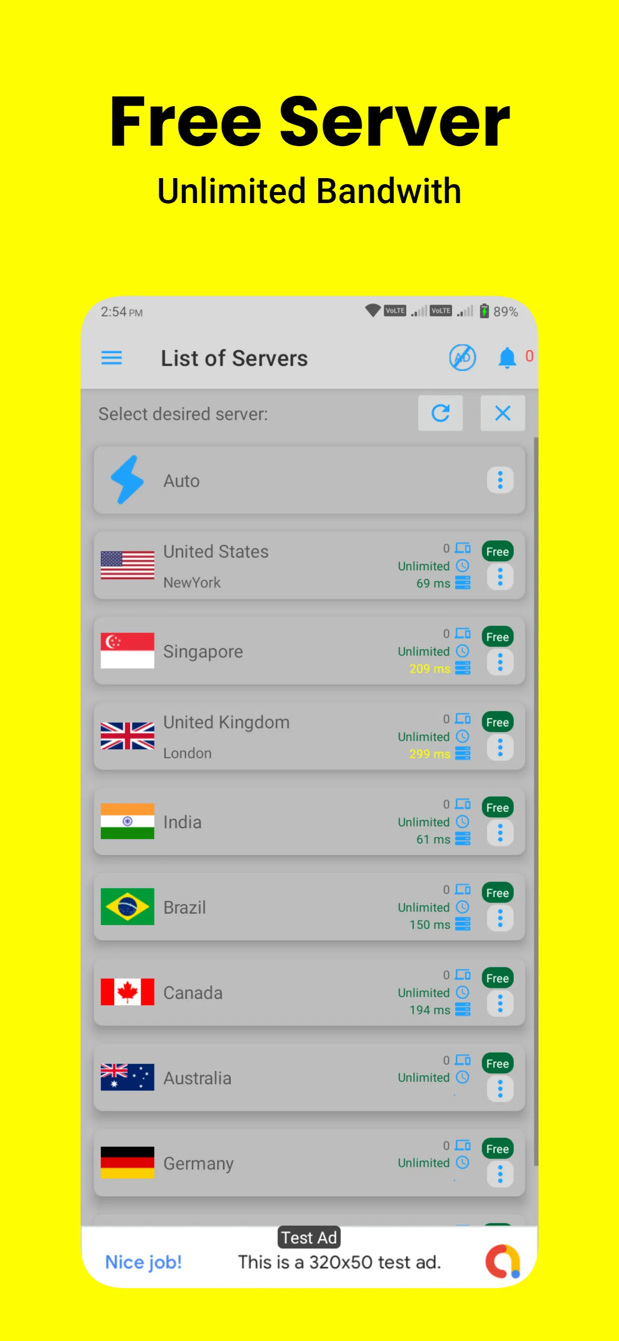 OneTap Vpn | Indus Appstore | Screenshot