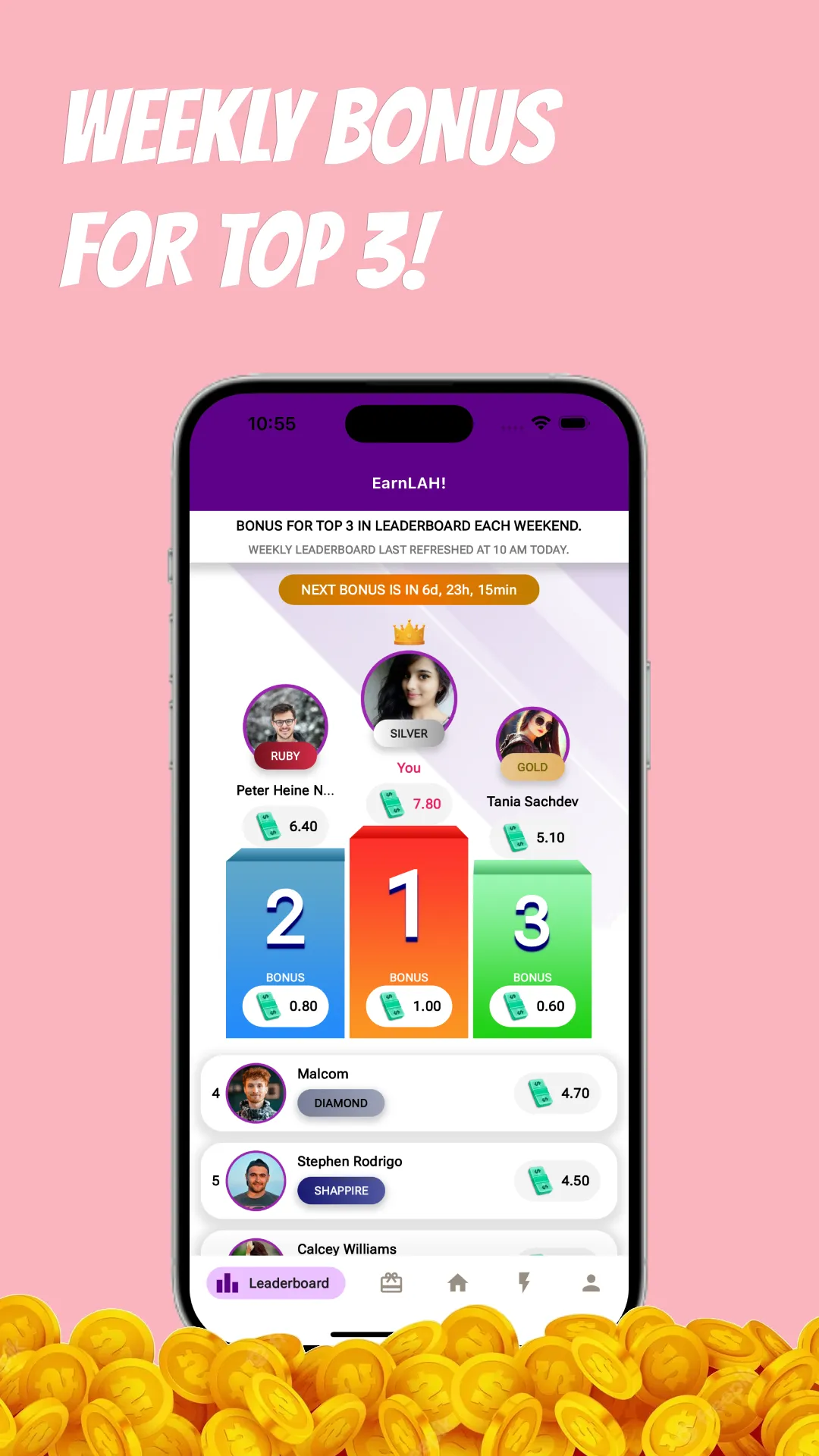 Earn Money with EarnLAH! | Indus Appstore | Screenshot