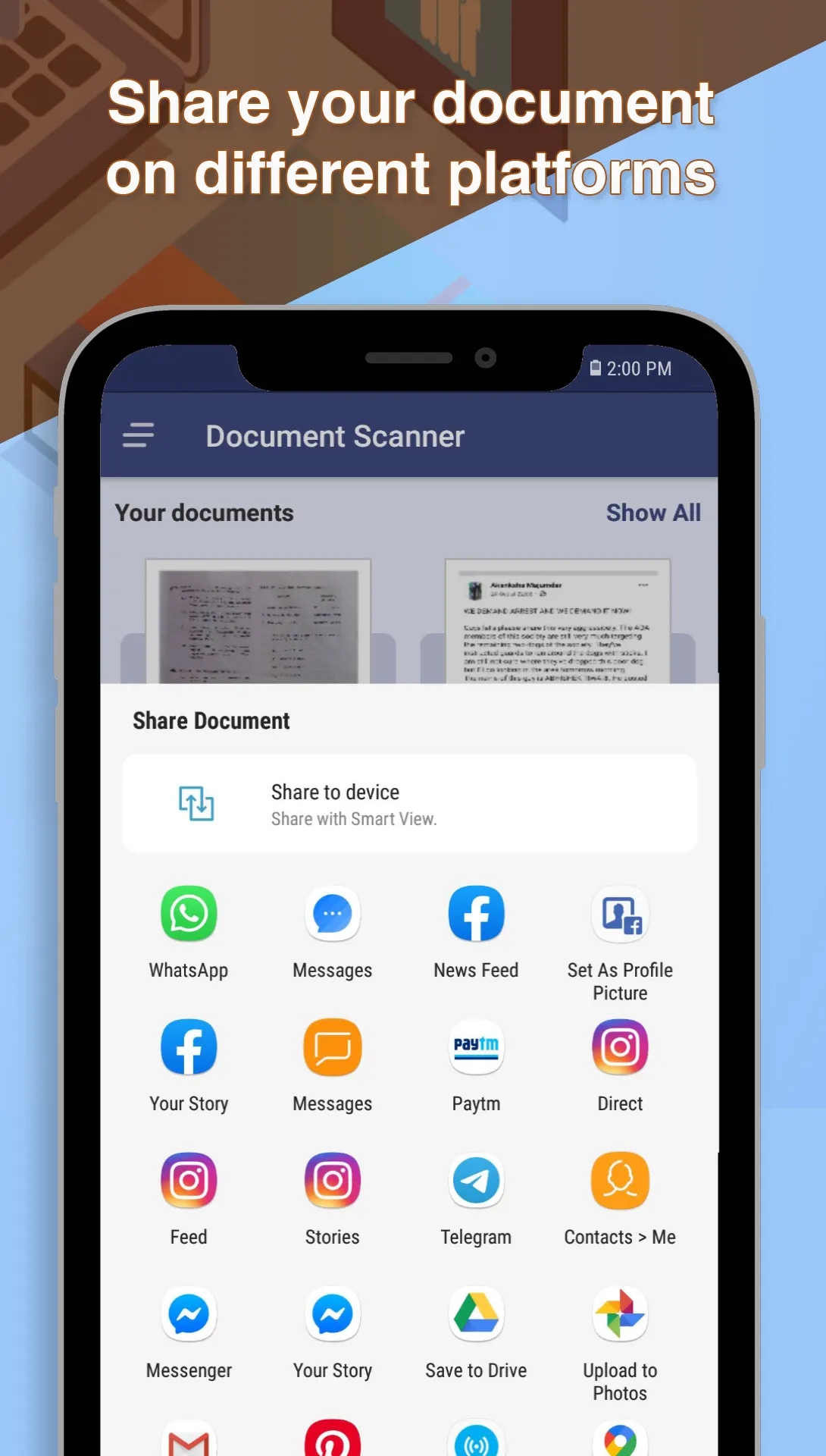 Document Scanner - PDF Maker | Indus Appstore | Screenshot