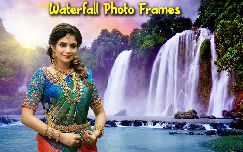 Waterfall Photo Frames | Indus Appstore | Screenshot