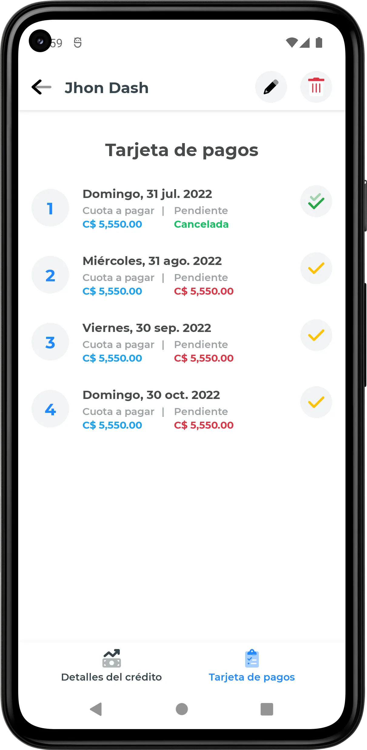 Homeflow Cobranzas | Indus Appstore | Screenshot