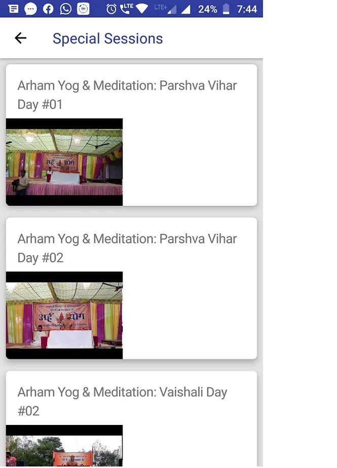 Arham Dhyan Yog | Indus Appstore | Screenshot