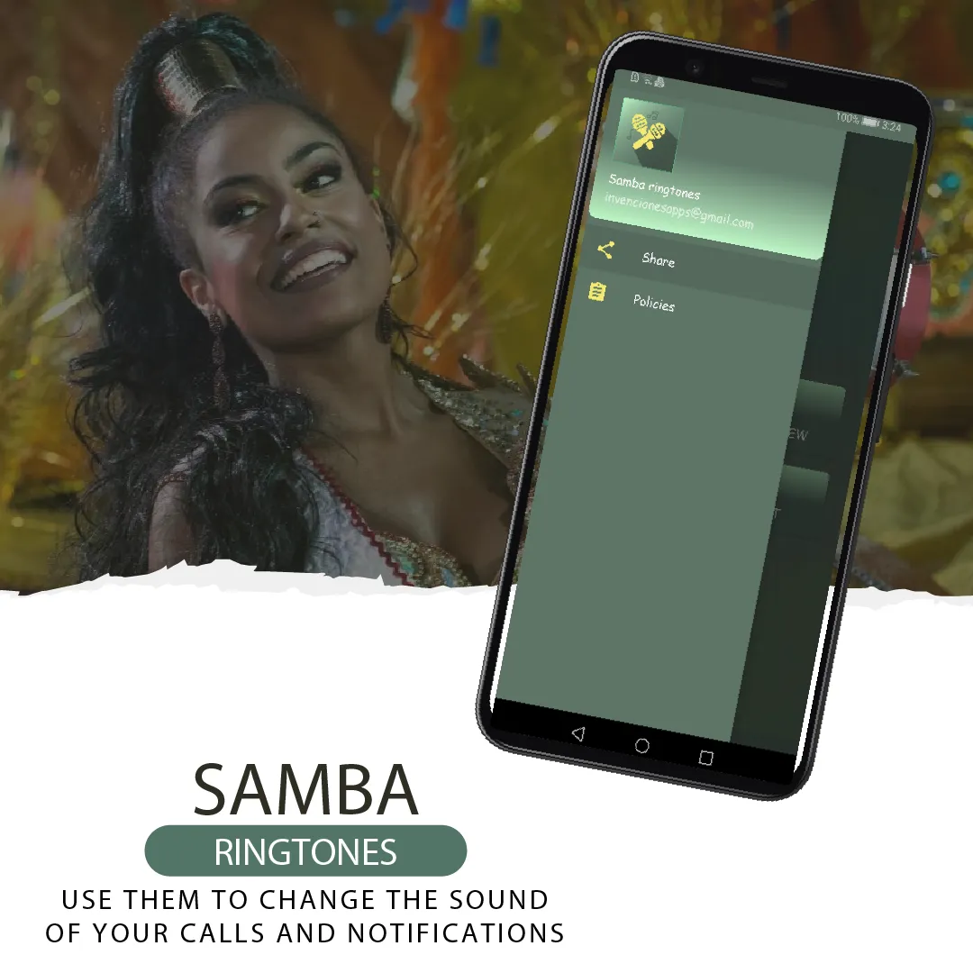 Samba ringtones, samba sounds | Indus Appstore | Screenshot