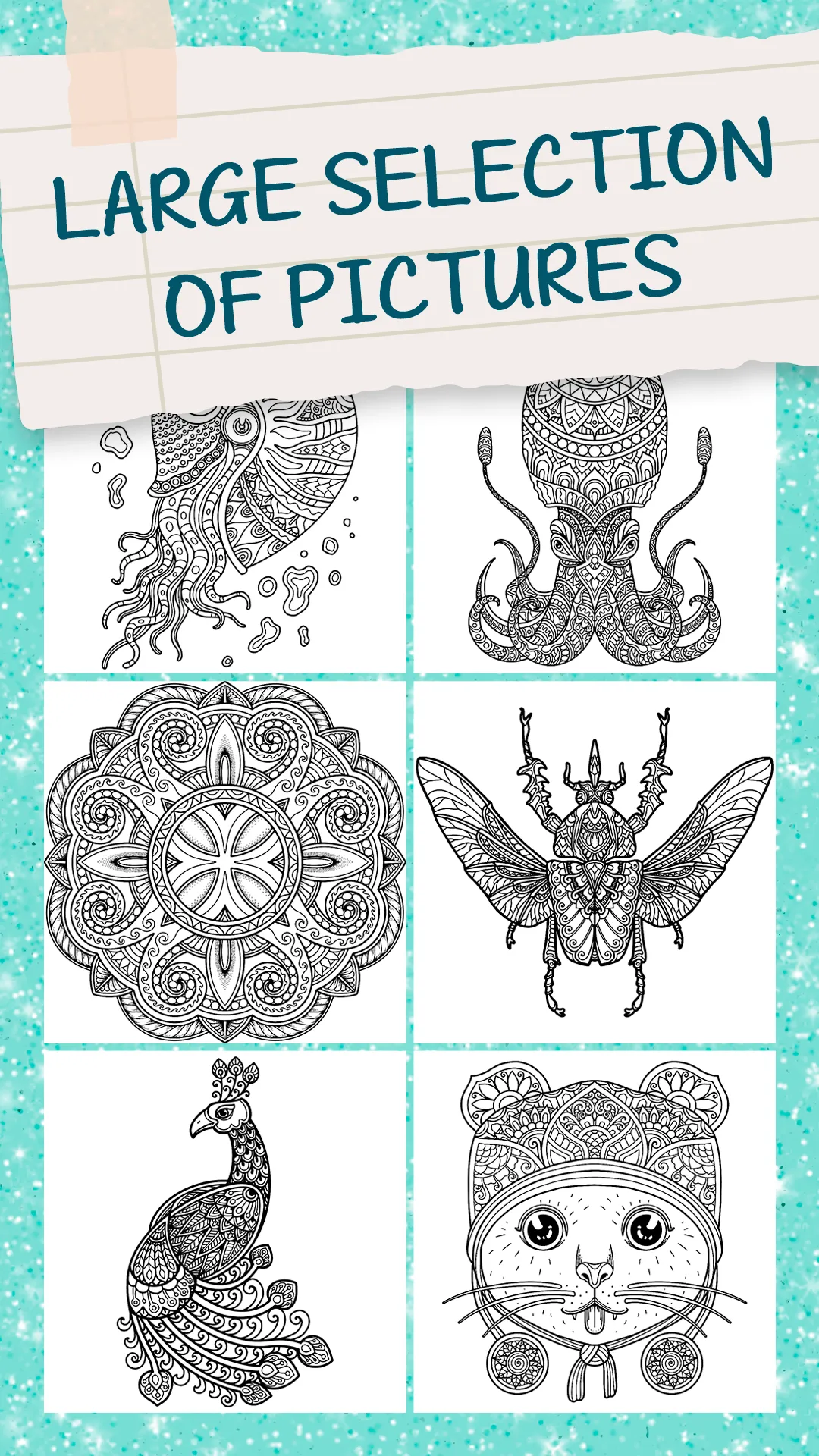 Antistress Adult Coloring Book | Indus Appstore | Screenshot