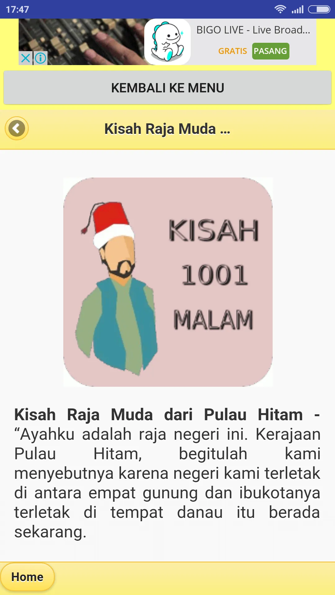 Kisah 1001 Malam Terkenal | Indus Appstore | Screenshot