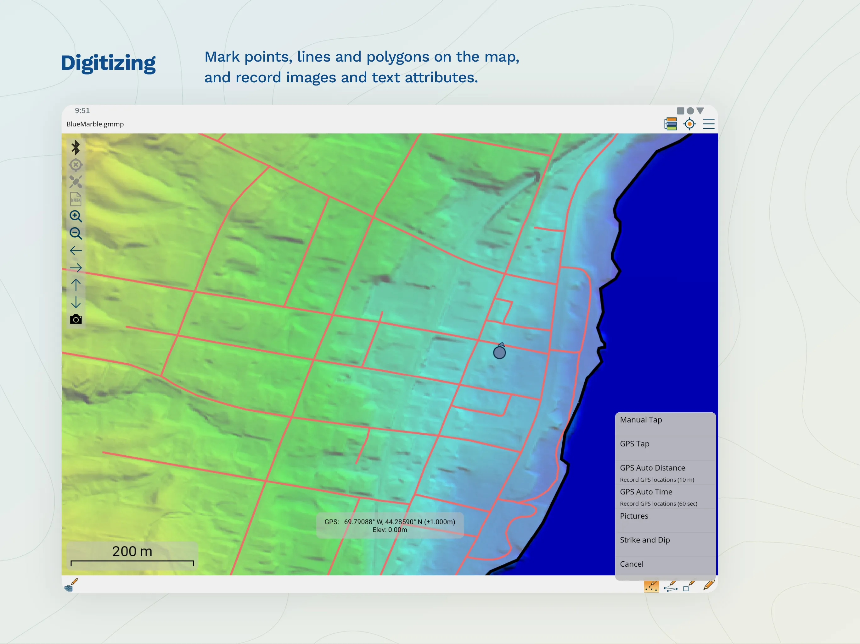 Global Mapper Mobile | Indus Appstore | Screenshot