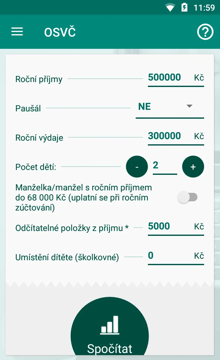 Finanční kalkulačky | Indus Appstore | Screenshot