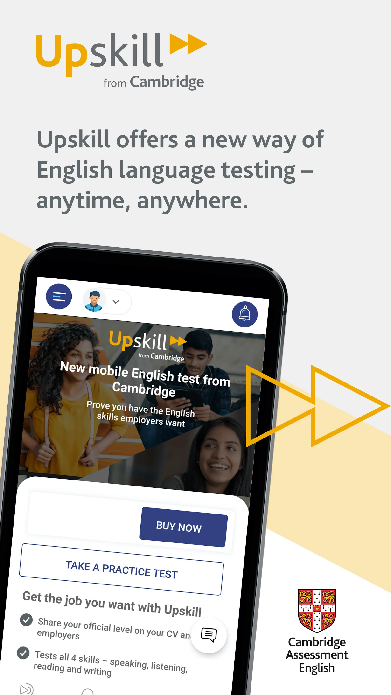 Upskill: English test | Indus Appstore | Screenshot