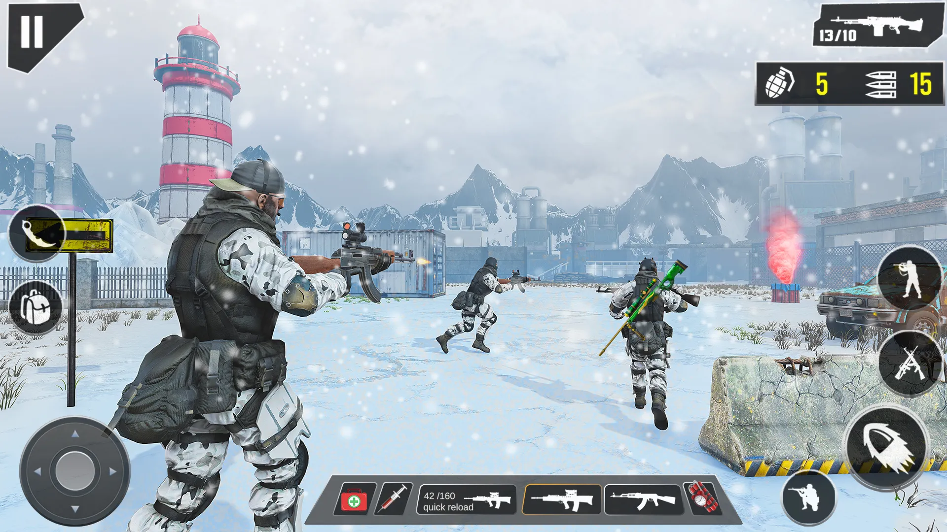 Gun Games Offline Shooting 3d | Indus Appstore | Screenshot