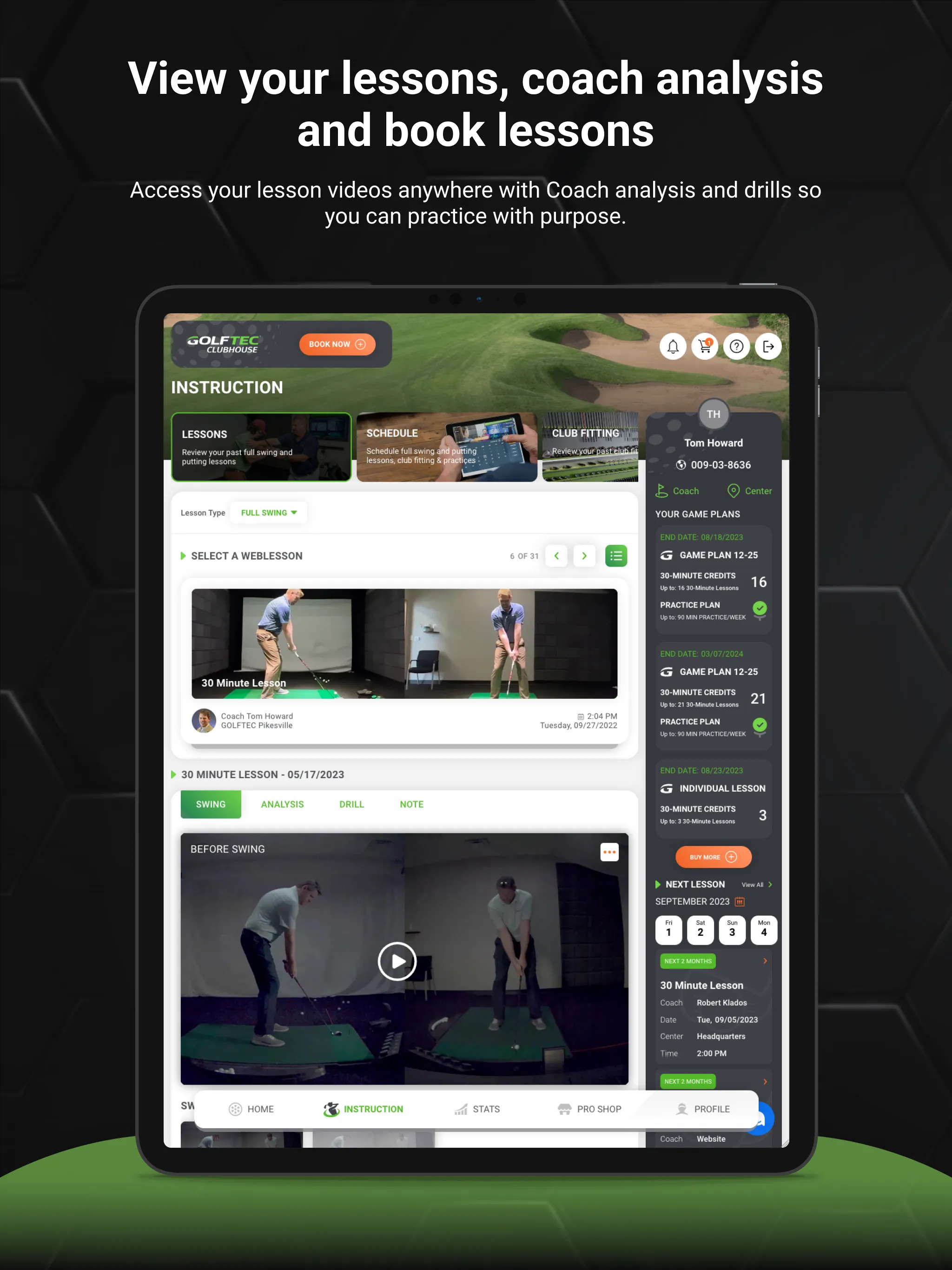 GOLFTEC | Indus Appstore | Screenshot