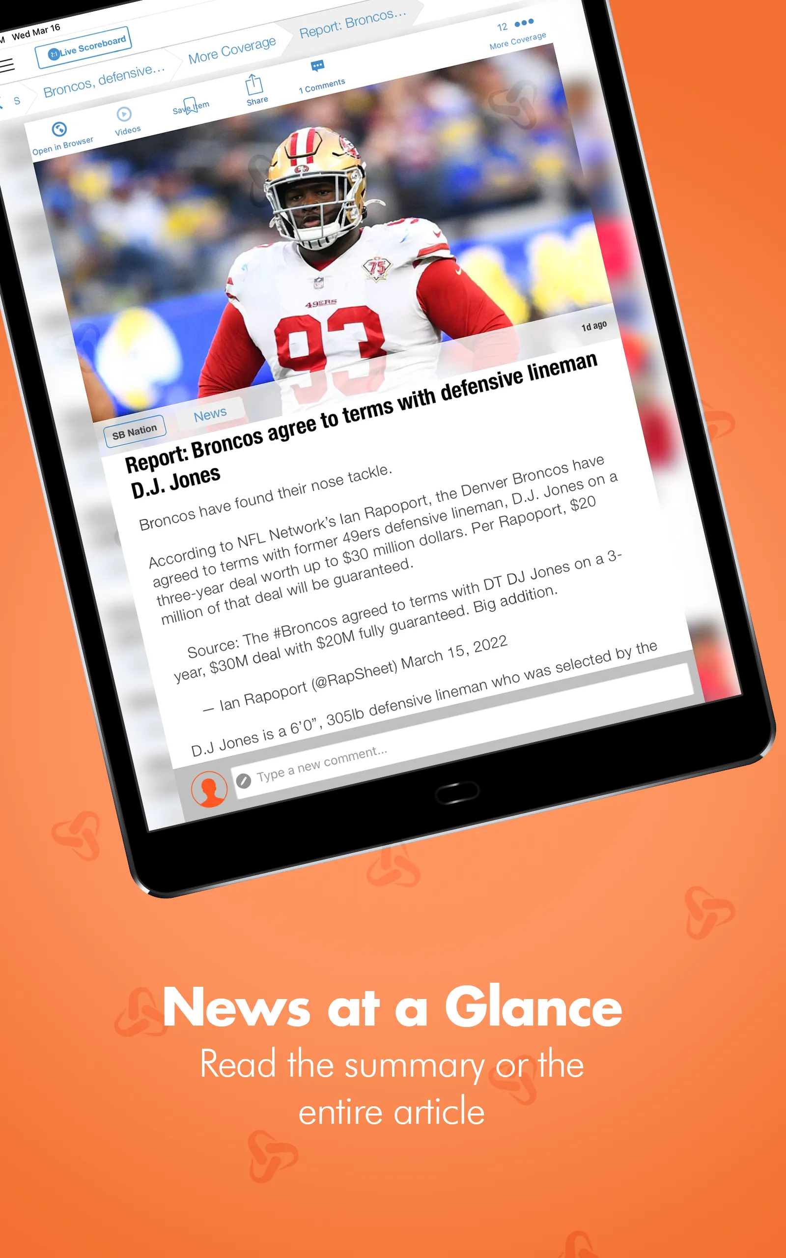 SF - Denver Broncos Edition | Indus Appstore | Screenshot