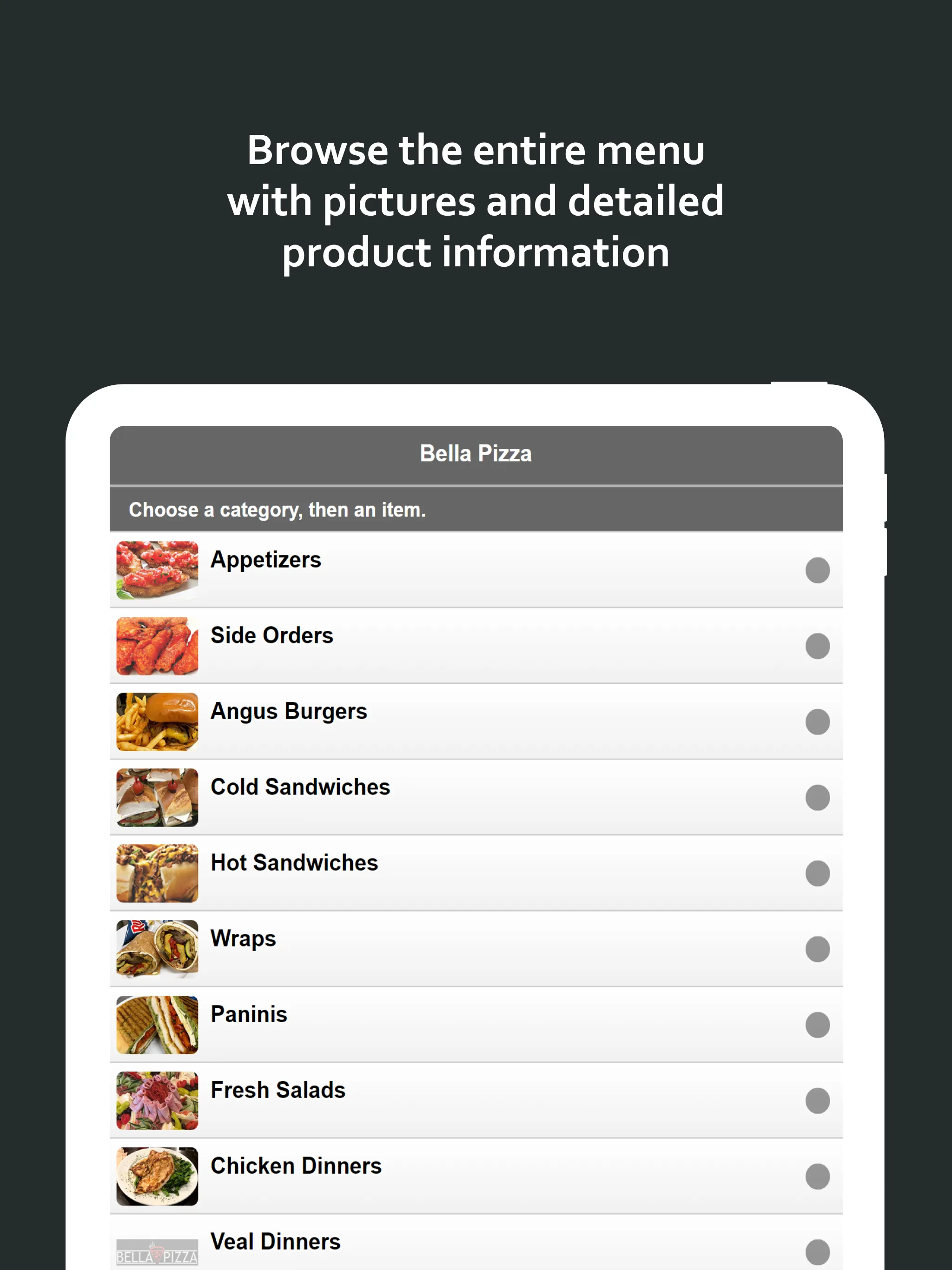 Bella Pizza | Indus Appstore | Screenshot