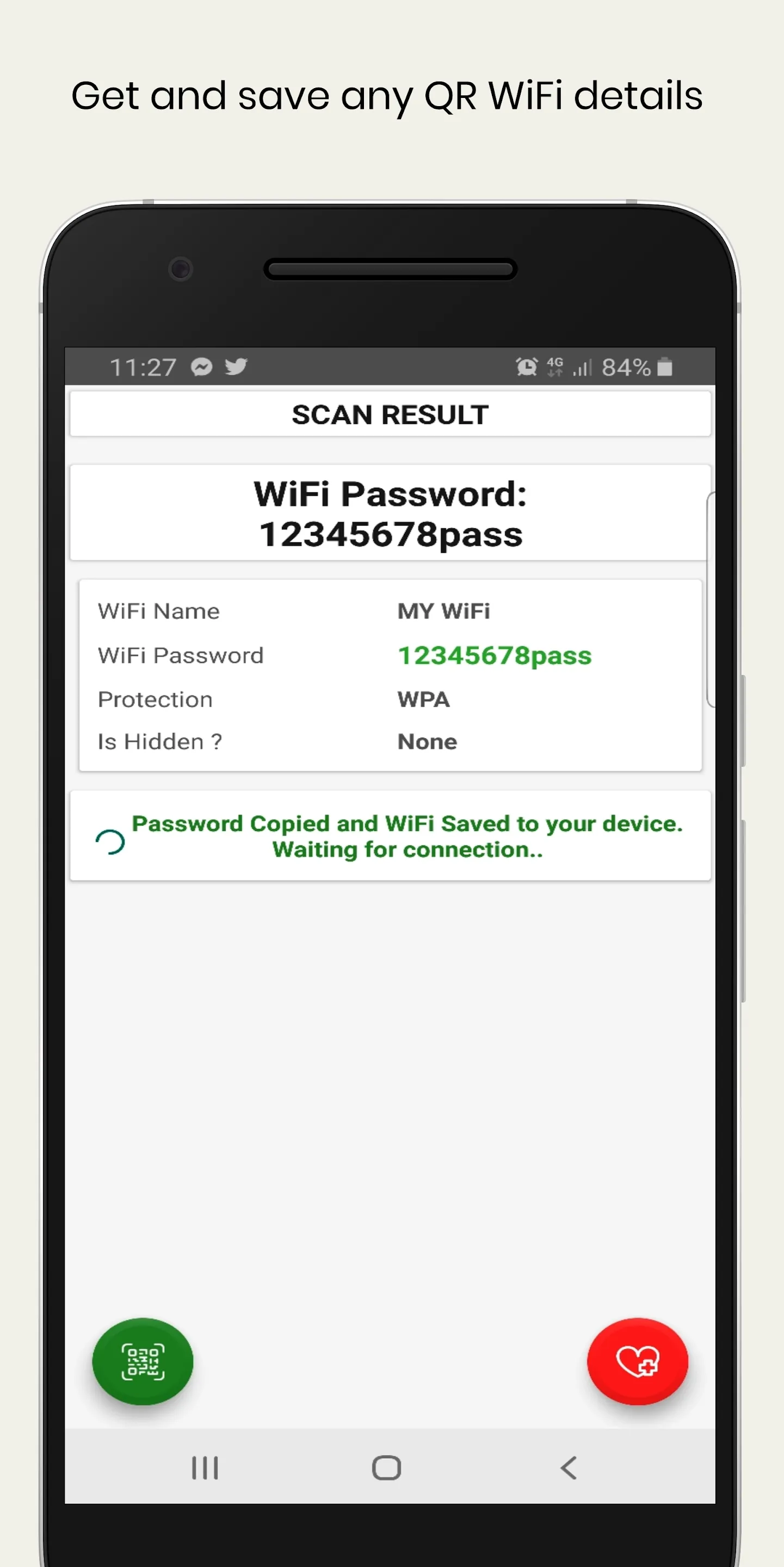 WiFi QrCode Password scanner | Indus Appstore | Screenshot