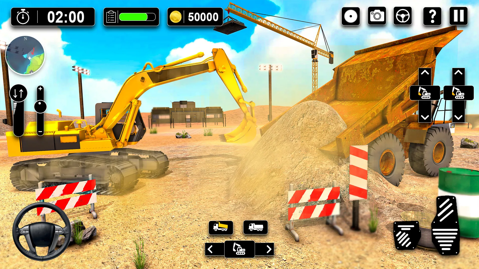 Heavy Sand Excavator 3D Sim | Indus Appstore | Screenshot