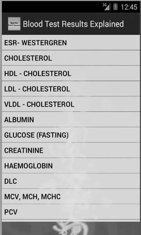 Blood Test Results | Indus Appstore | Screenshot