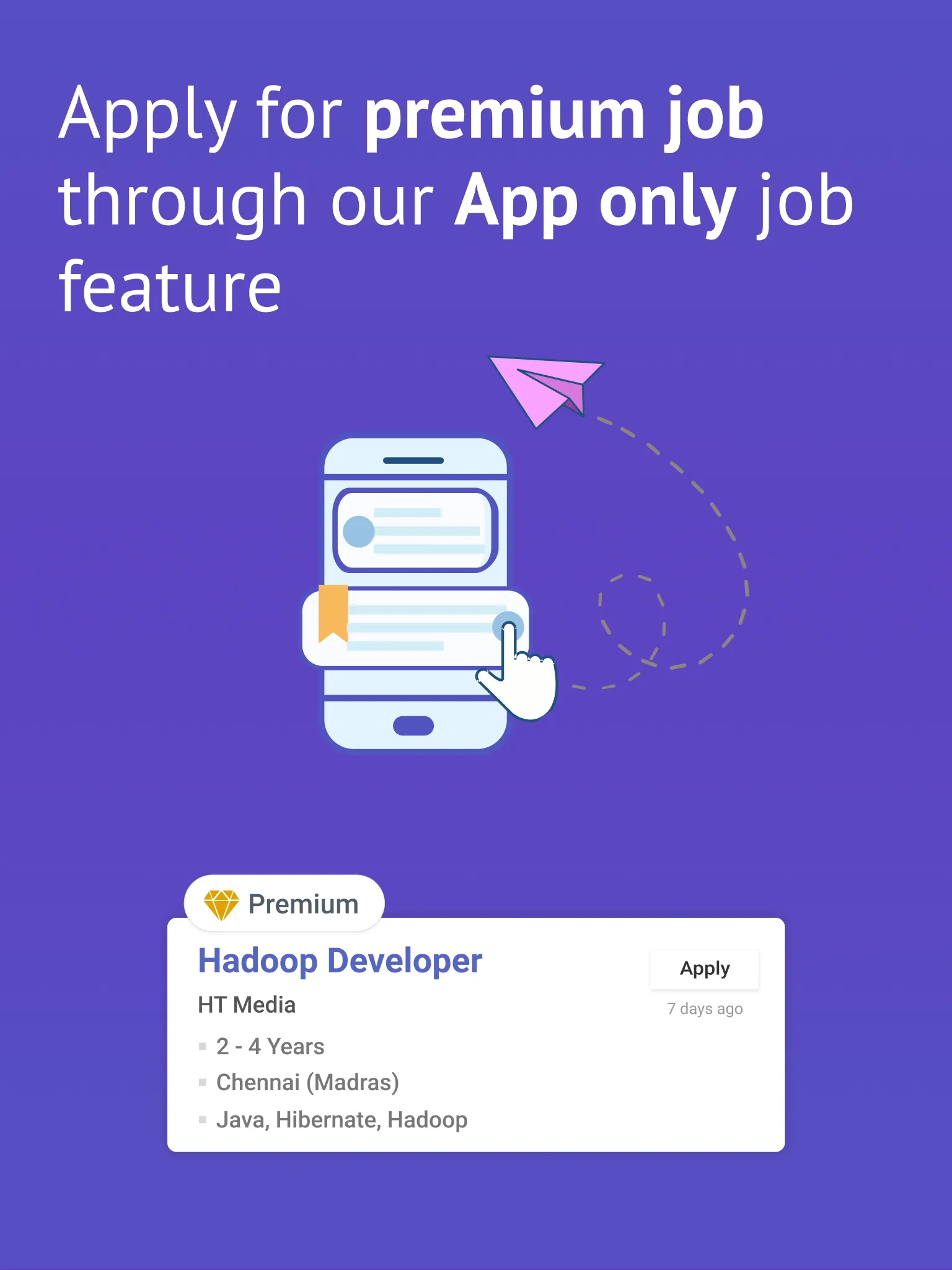 Shine.com Job Search App | Indus Appstore | Screenshot