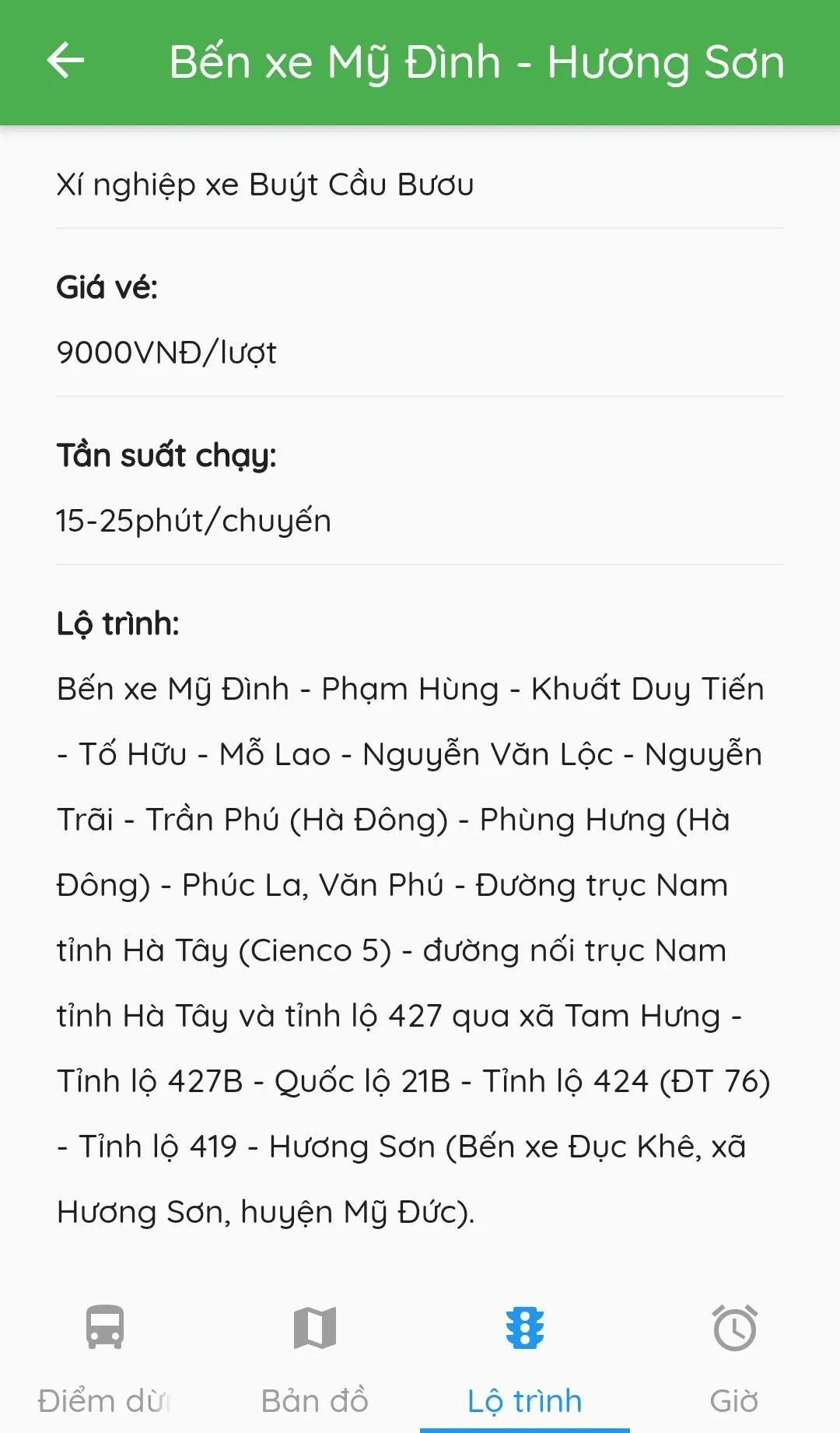 Xe buýt Hà Nội - Bus Hà Nội | Indus Appstore | Screenshot