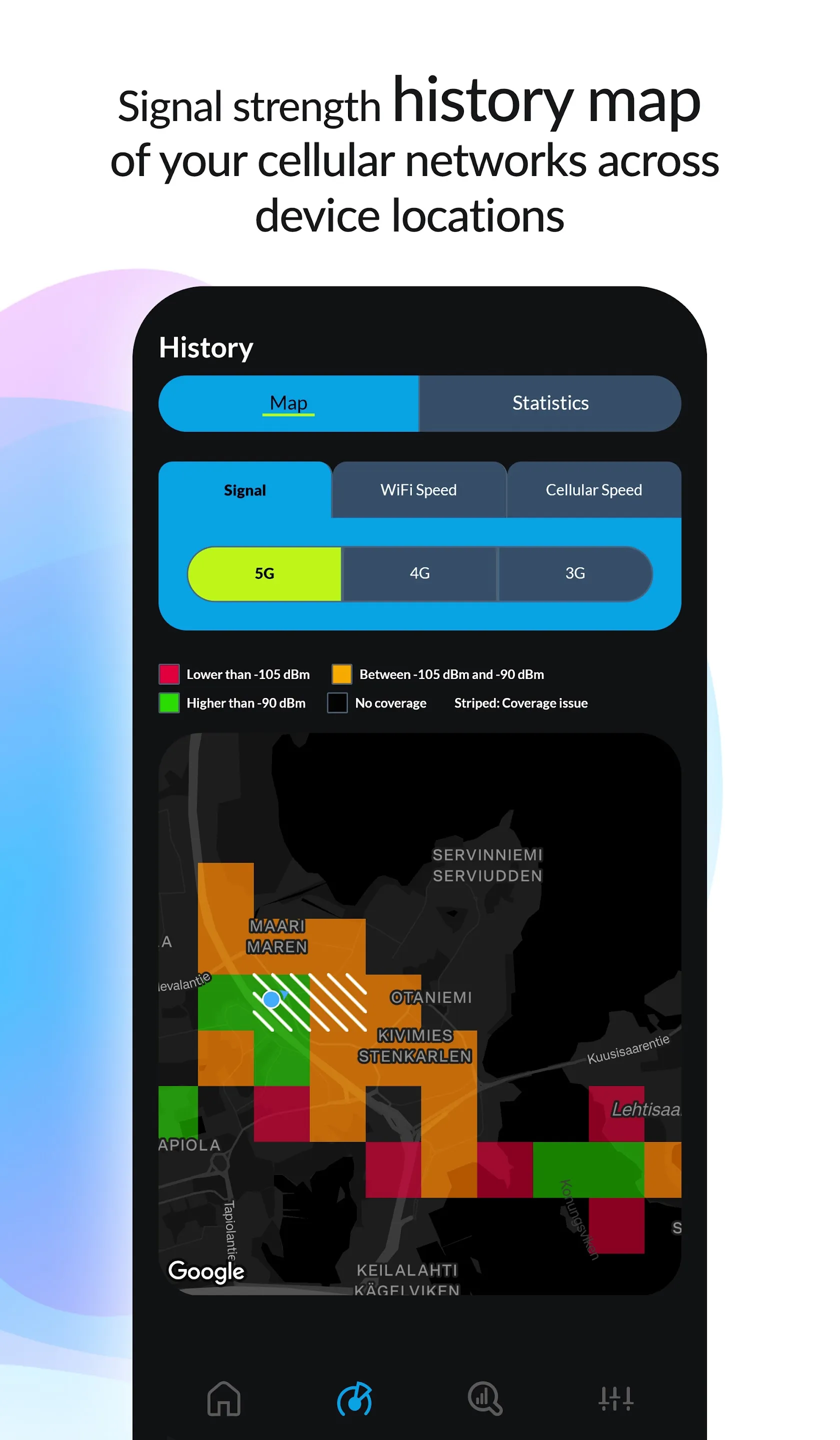 Netradar network analysis | Indus Appstore | Screenshot