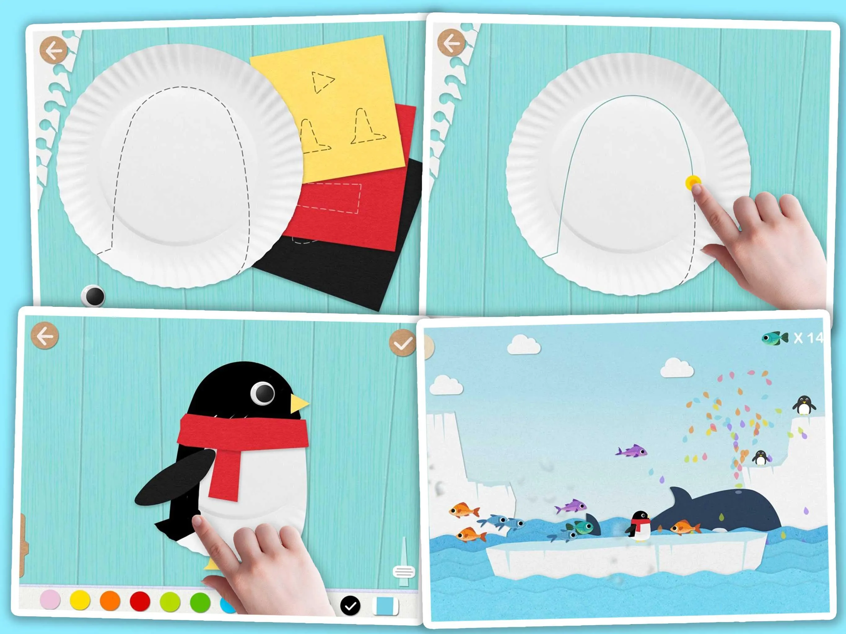 Paper Plate Art & Craft Game f | Indus Appstore | Screenshot