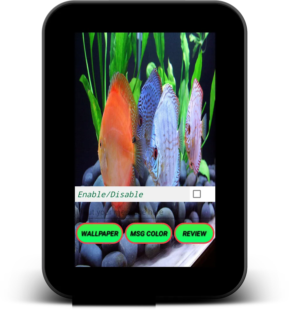 Discus Fish Live Wallpaper | Indus Appstore | Screenshot