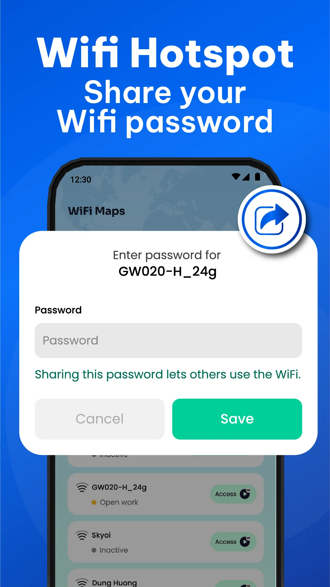 WiFinder: Wifi Location Map | Indus Appstore | Screenshot