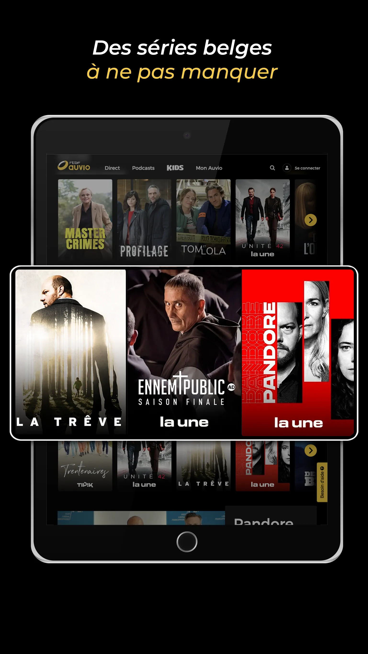 RTBF Auvio : direct et replay | Indus Appstore | Screenshot