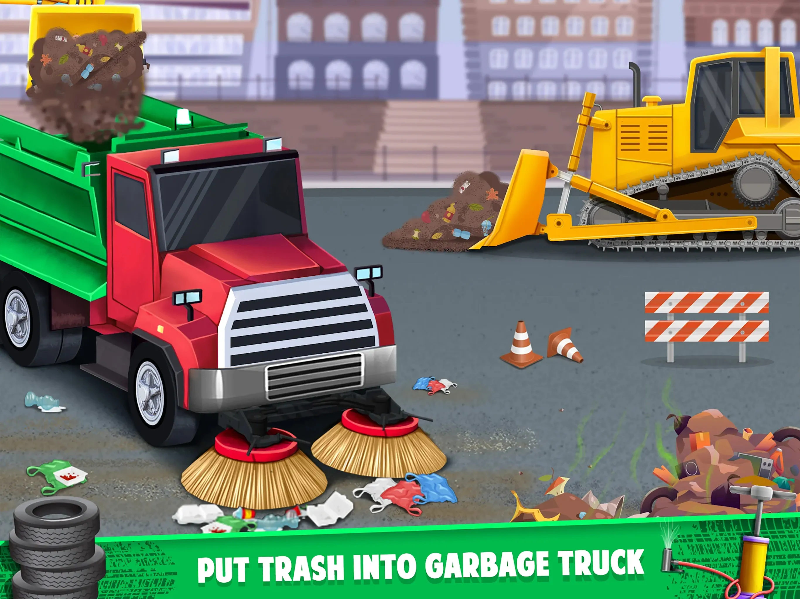 Road Cleaner Truck Driving | Indus Appstore | Screenshot