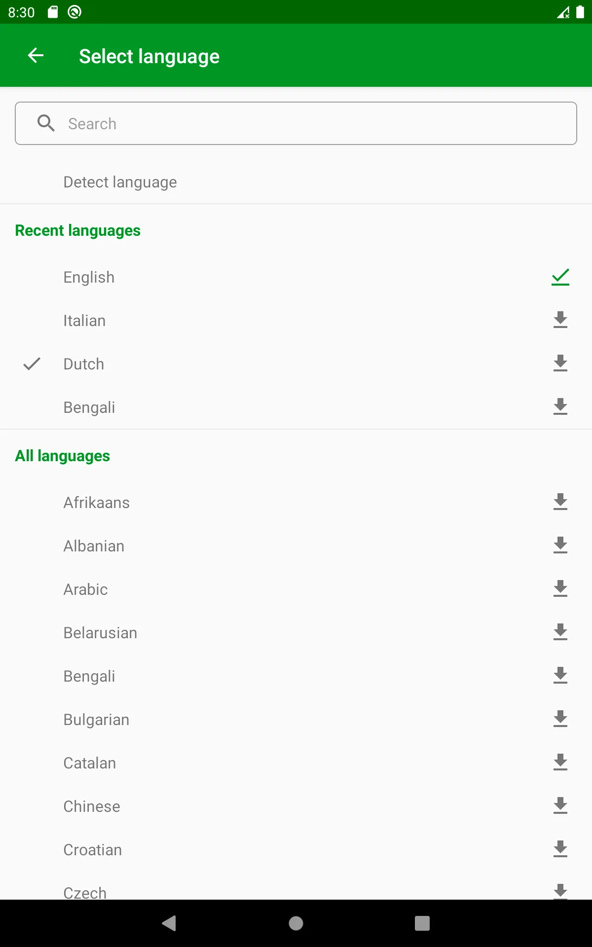 Offline Language Translator | Indus Appstore | Screenshot