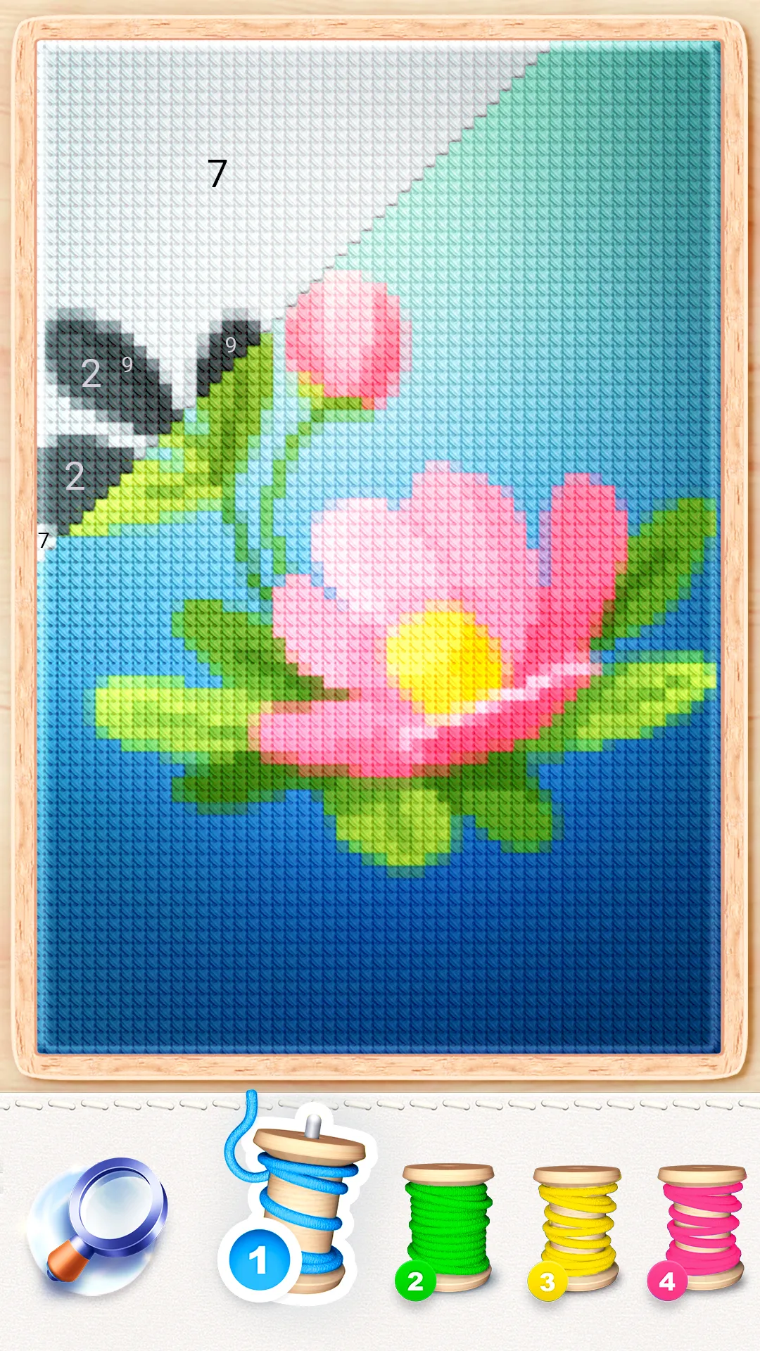 Magic Cross Stitch: Pixel Art | Indus Appstore | Screenshot