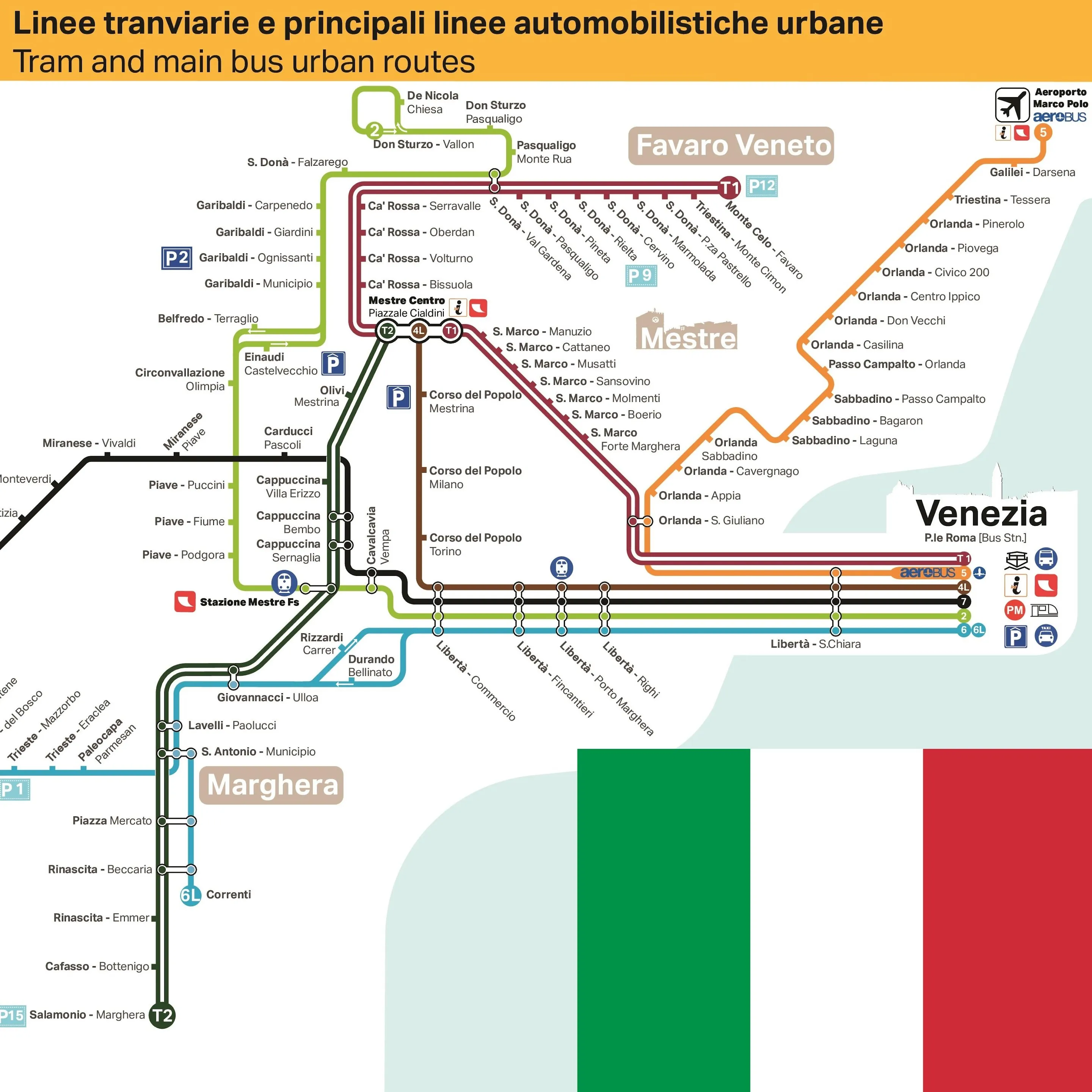 VENICE BUS TRAM WATERBORNE MAP | Indus Appstore | Screenshot