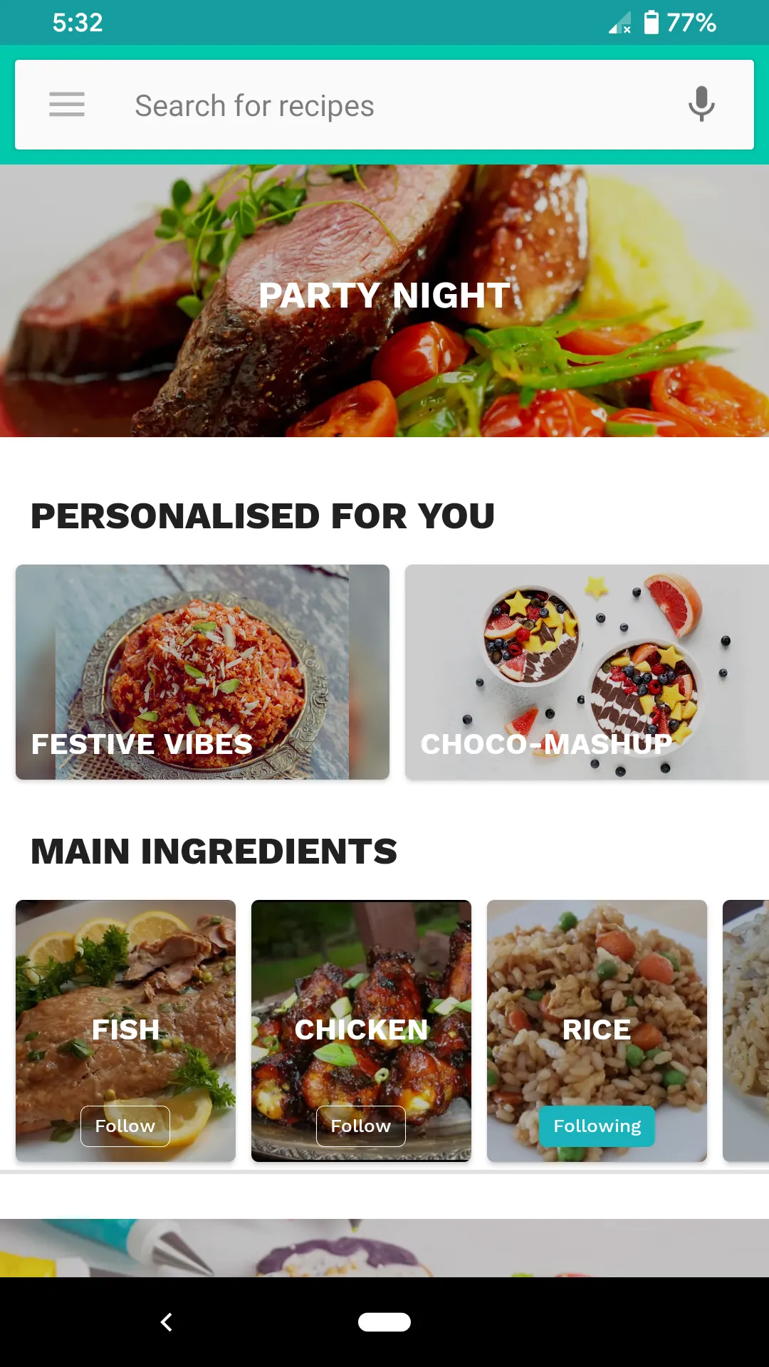 Indian Cooking Recipes App | Indus Appstore | Screenshot