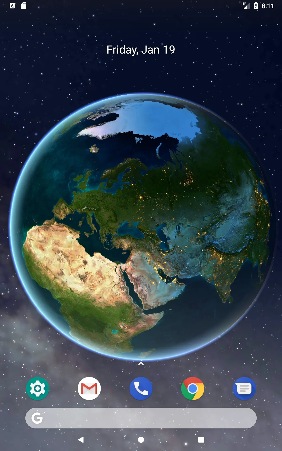 Earth 3D - Live Wallpaper | Indus Appstore | Screenshot