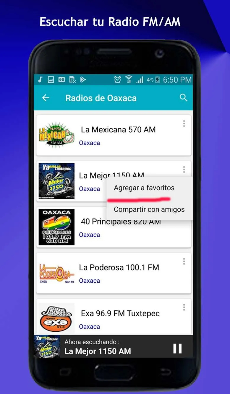 Radios de Oaxaca | Indus Appstore | Screenshot