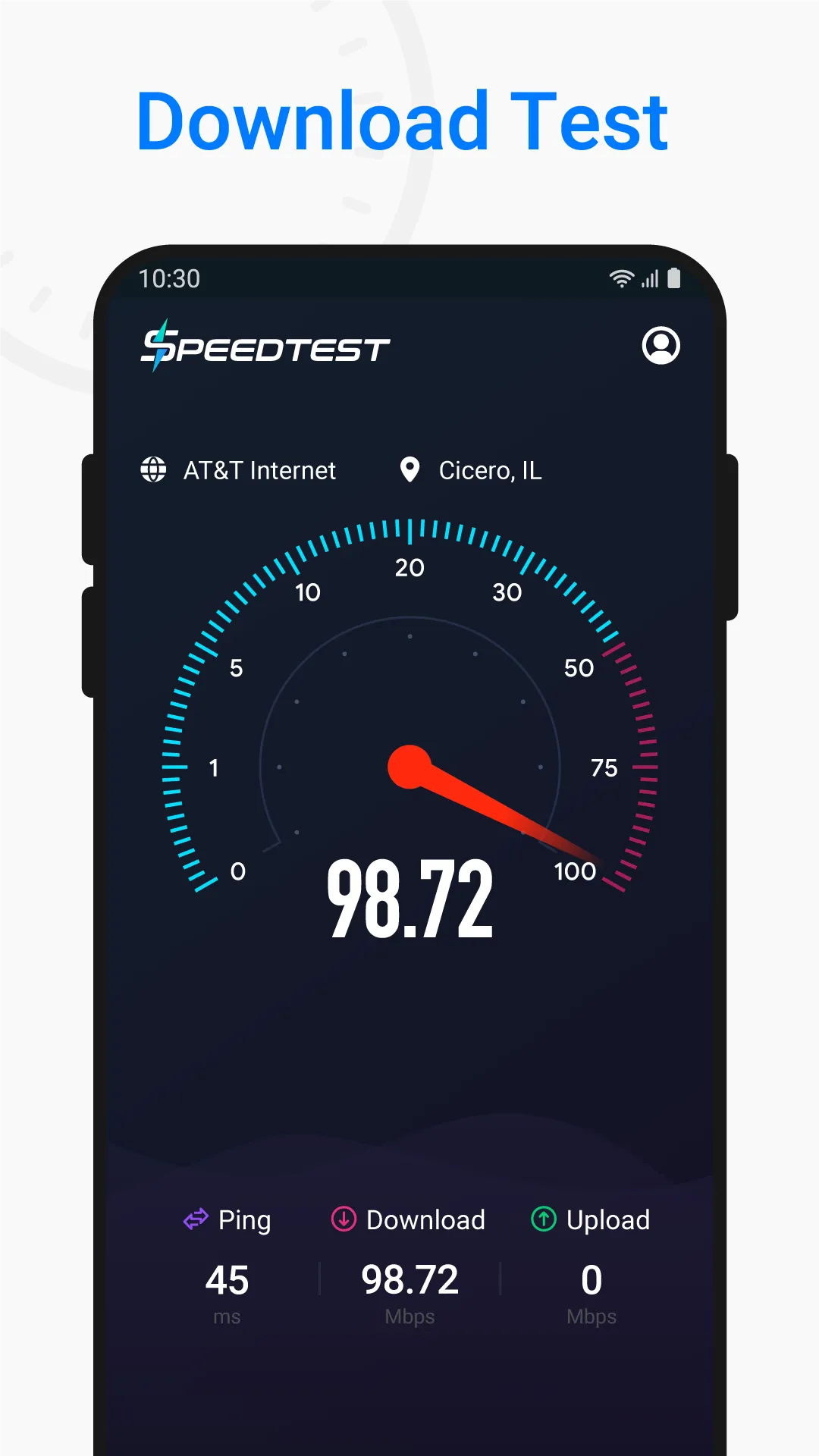 Internet Speed Test - 5G Speed | Indus Appstore | Screenshot