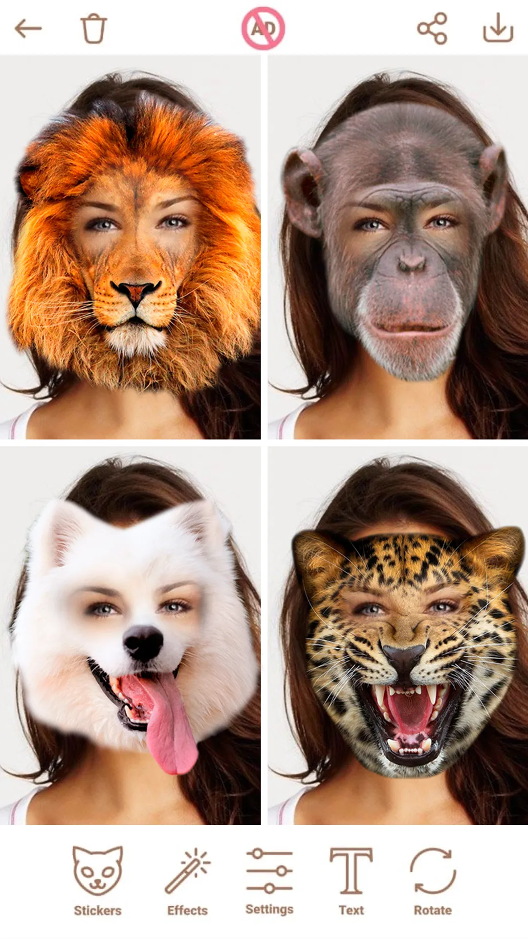 Animal Face Changer | Indus Appstore | Screenshot